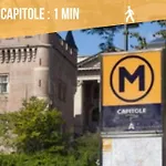 T3 Capitole-Climatisation-Balcon